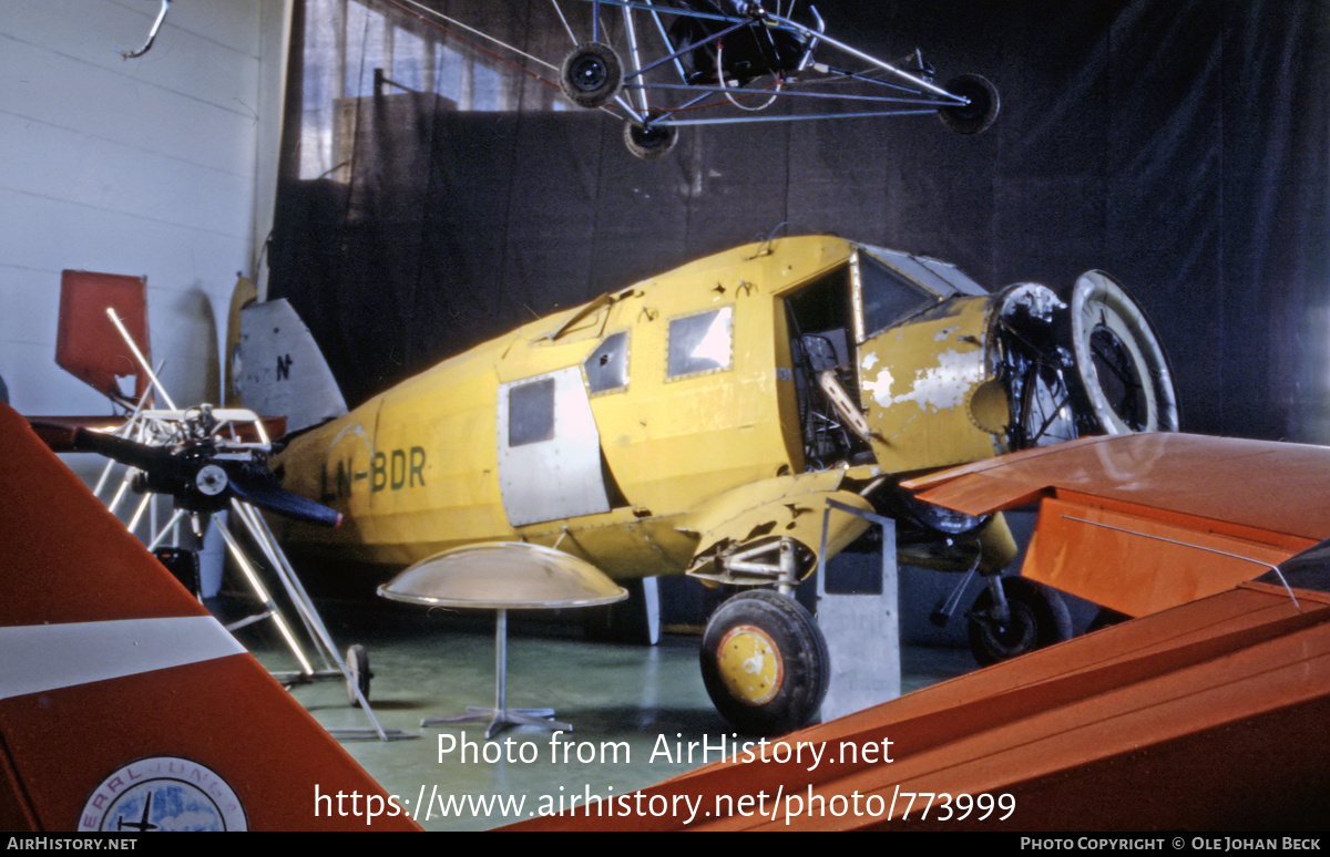 Aircraft Photo of LN-BDR | Noorduyn Norseman IV | AirHistory.net #773999