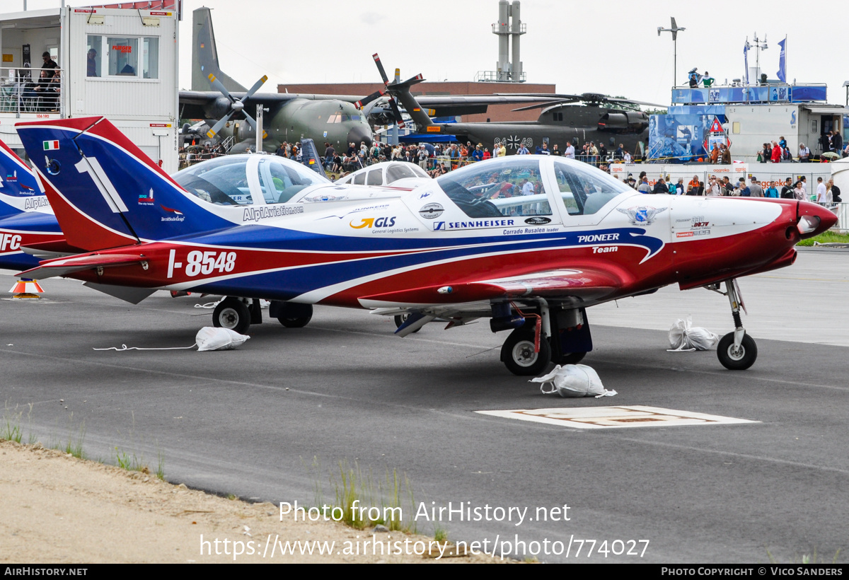 Aircraft Photo of I-8548 | Alpi Pioneer 300 Hawk | Pioneer Team | AirHistory.net #774027