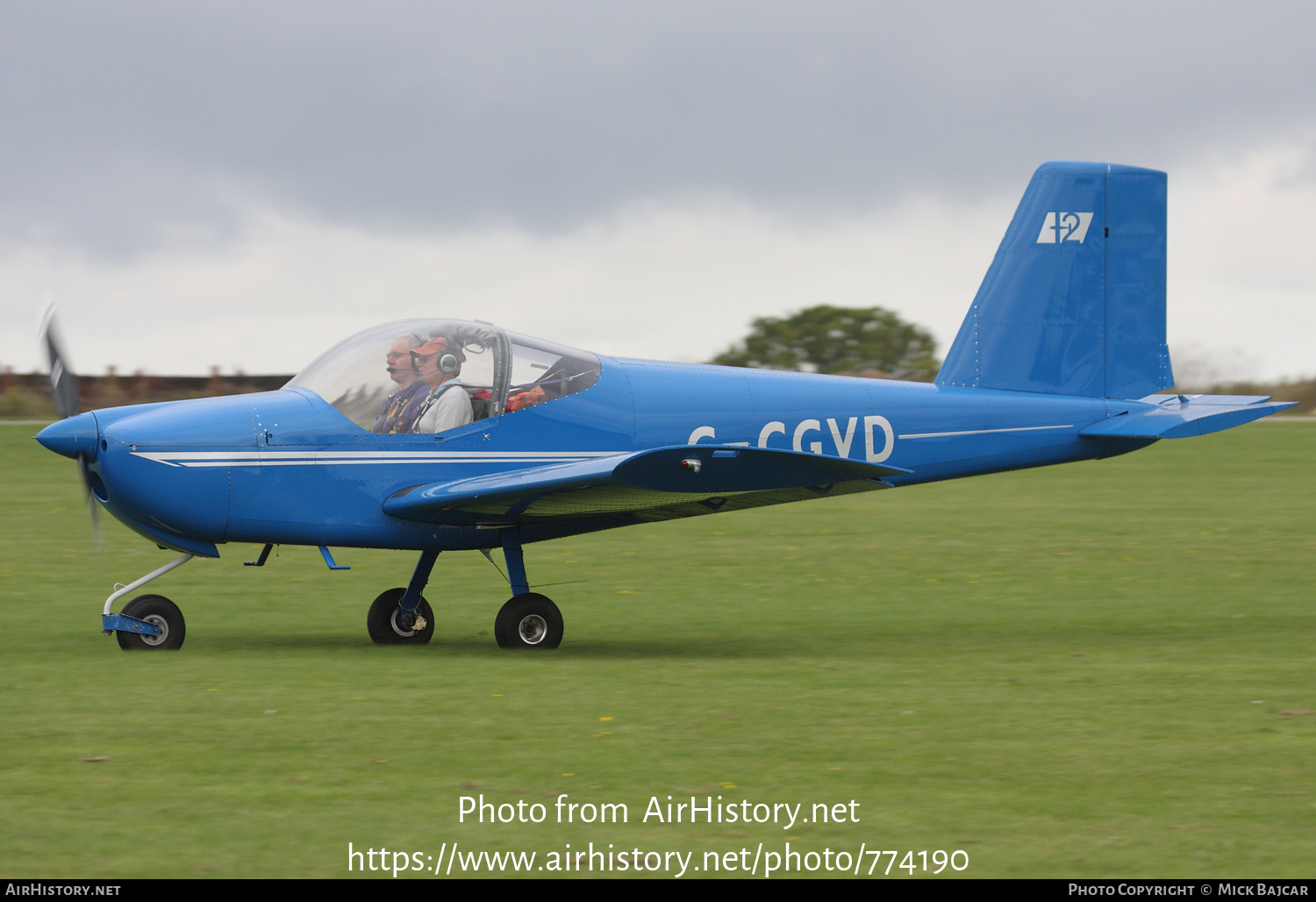 Aircraft Photo of G-CGVD | Van's RV-12 | AirHistory.net #774190