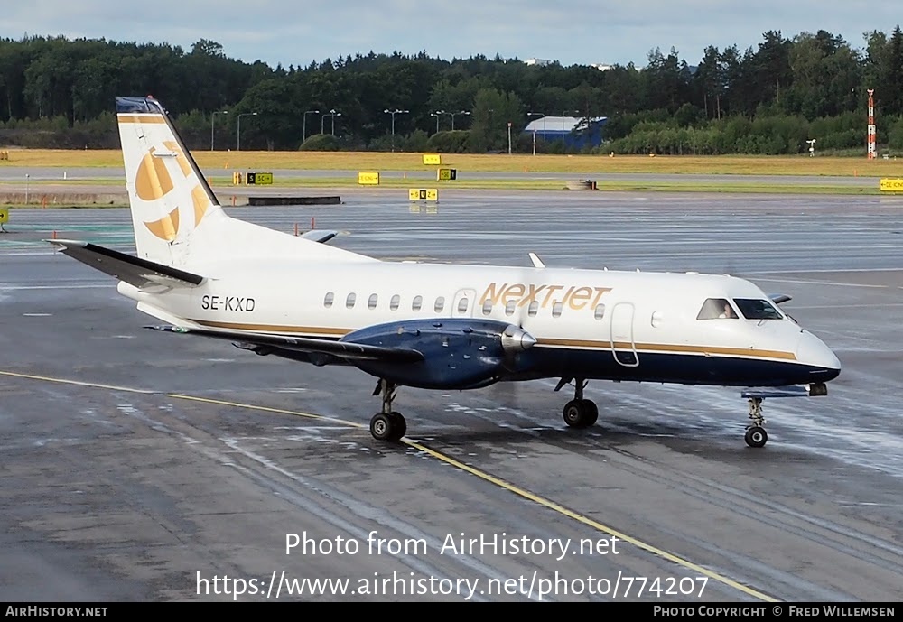 Aircraft Photo of SE-KXD | Saab 340B | NextJet | AirHistory.net #774207