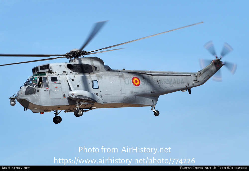 Aircraft Photo of HS.9-16 | Sikorsky SH-3H Sea King (S-61B) | Spain - Navy | AirHistory.net #774226