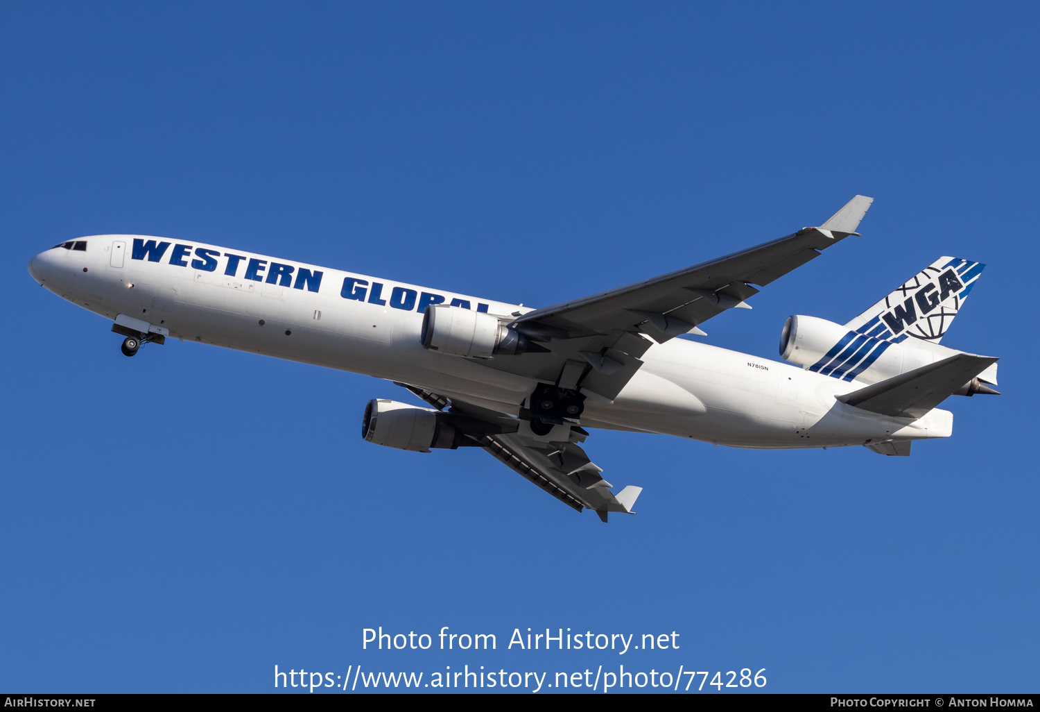 Aircraft Photo of N781SN | McDonnell Douglas MD-11F | Western Global Airlines - WGA | AirHistory.net #774286