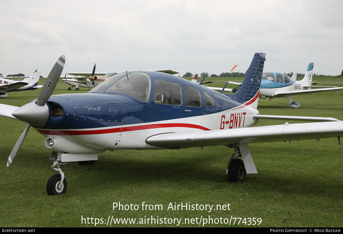 Aircraft Photo of G-BNVT | Piper PA-28R-201T Turbo Cherokee Arrow III | AirHistory.net #774359