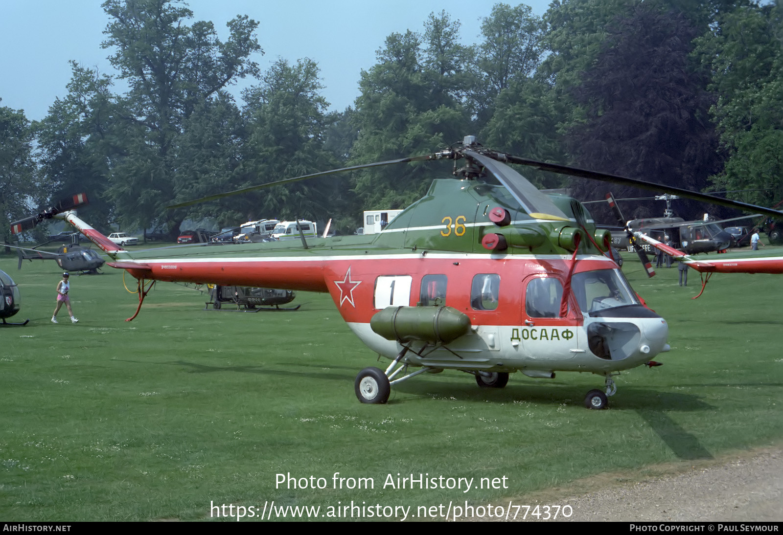 Aircraft Photo of 36 yellow | Mil Mi-2 | Soviet Union - DOSAAF | AirHistory.net #774370