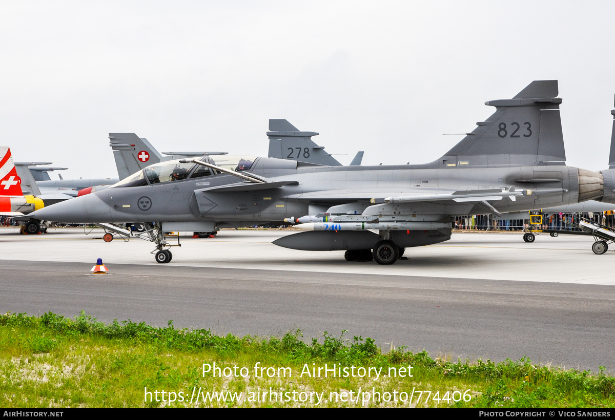 Aircraft Photo of 39823 | Saab JAS 39D Gripen | Sweden - Air Force | AirHistory.net #774406