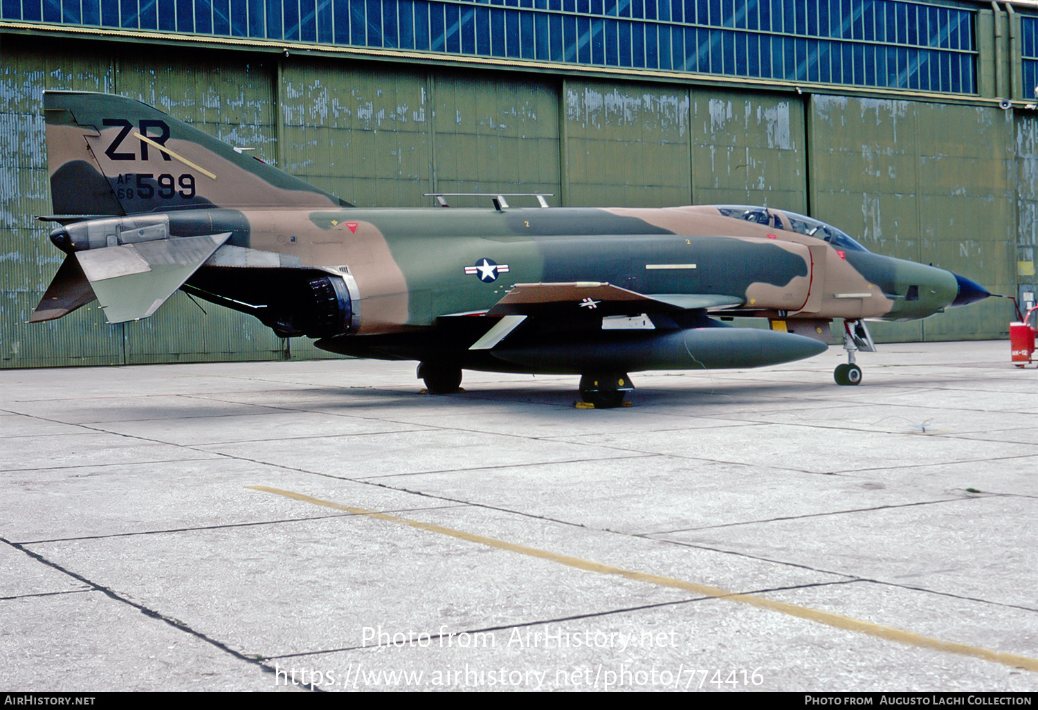 Aircraft Photo of 68-0599 / AF68-599 | McDonnell Douglas RF-4C Phantom II | USA - Air Force | AirHistory.net #774416