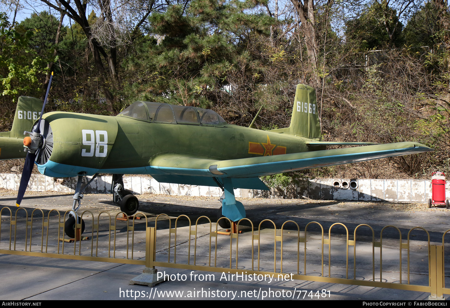 Aircraft Photo of 61968 | Nanchang CJ-6 | China - Air Force | AirHistory.net #774481