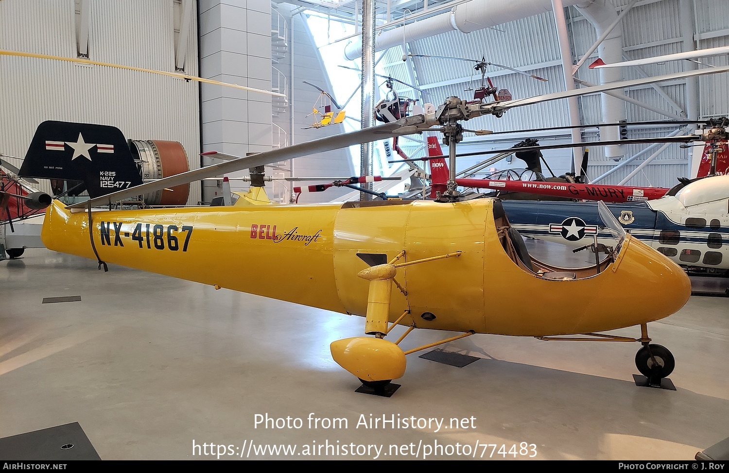 Aircraft Photo of NX41867 | Bell 30 | Bell Aircraft | AirHistory.net #774483