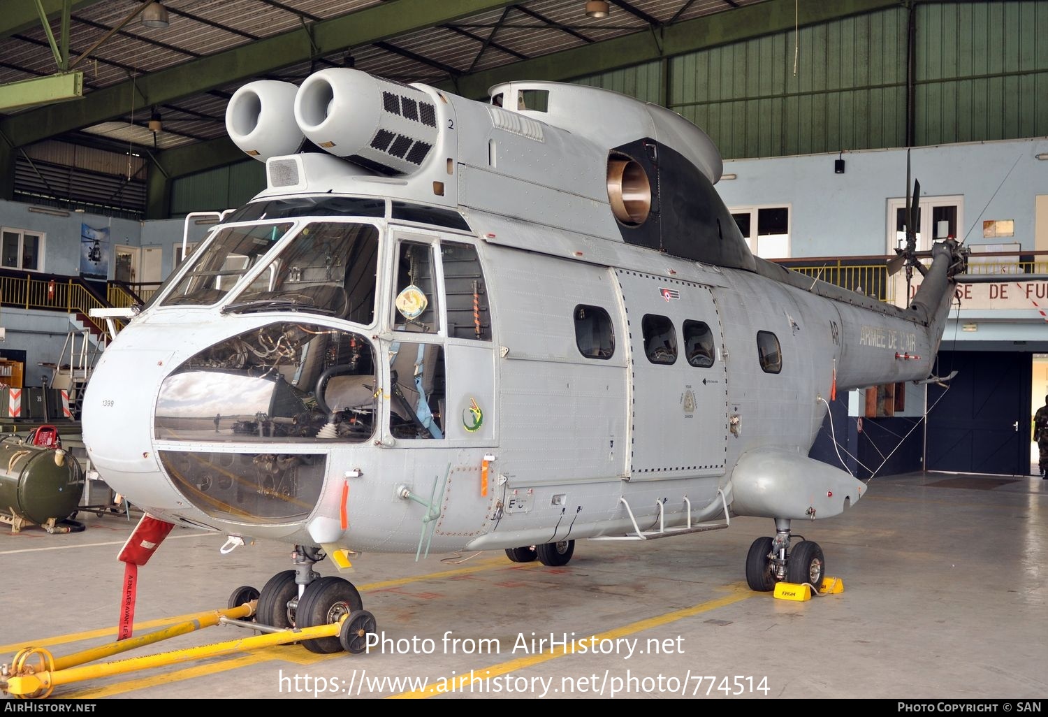 Aircraft Photo of 1399 | Aerospatiale SA-330BA Puma | France - Air Force | AirHistory.net #774514