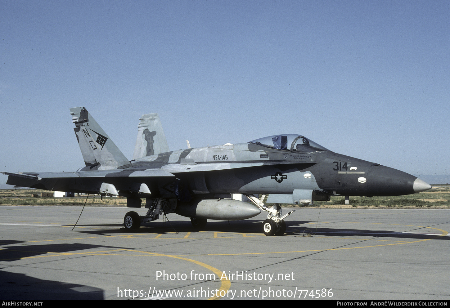 Aircraft Photo of 164658 | McDonnell Douglas F/A-18C Hornet | USA - Navy | AirHistory.net #774586