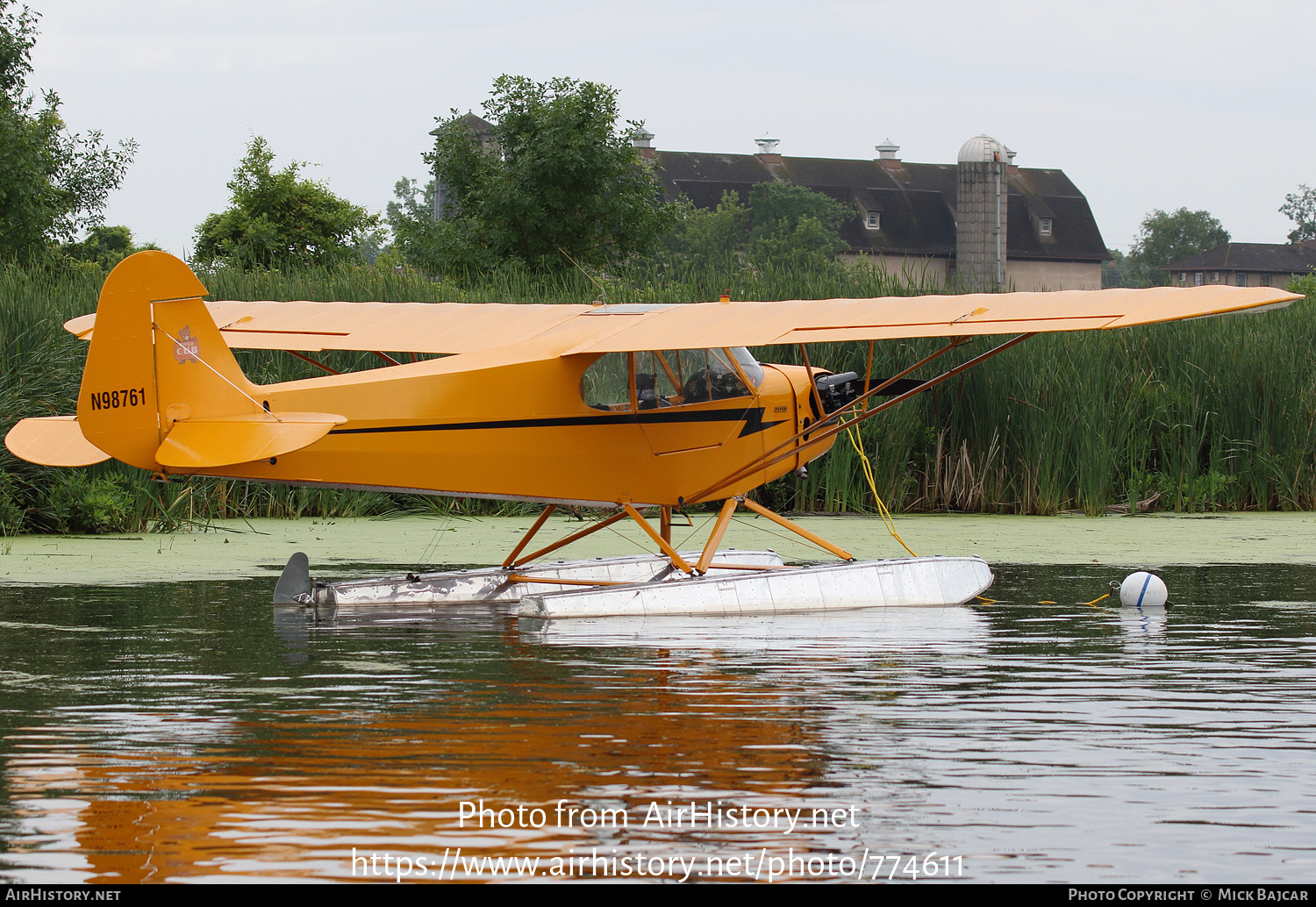 Aircraft Photo of N98761 | Piper J-3C-65 Cub | AirHistory.net #774611