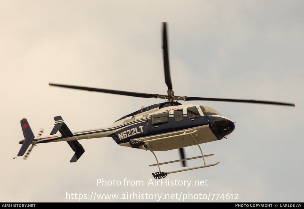 Aircraft Photo of N622LT | Bell 407GXi | AirHistory.net #774612