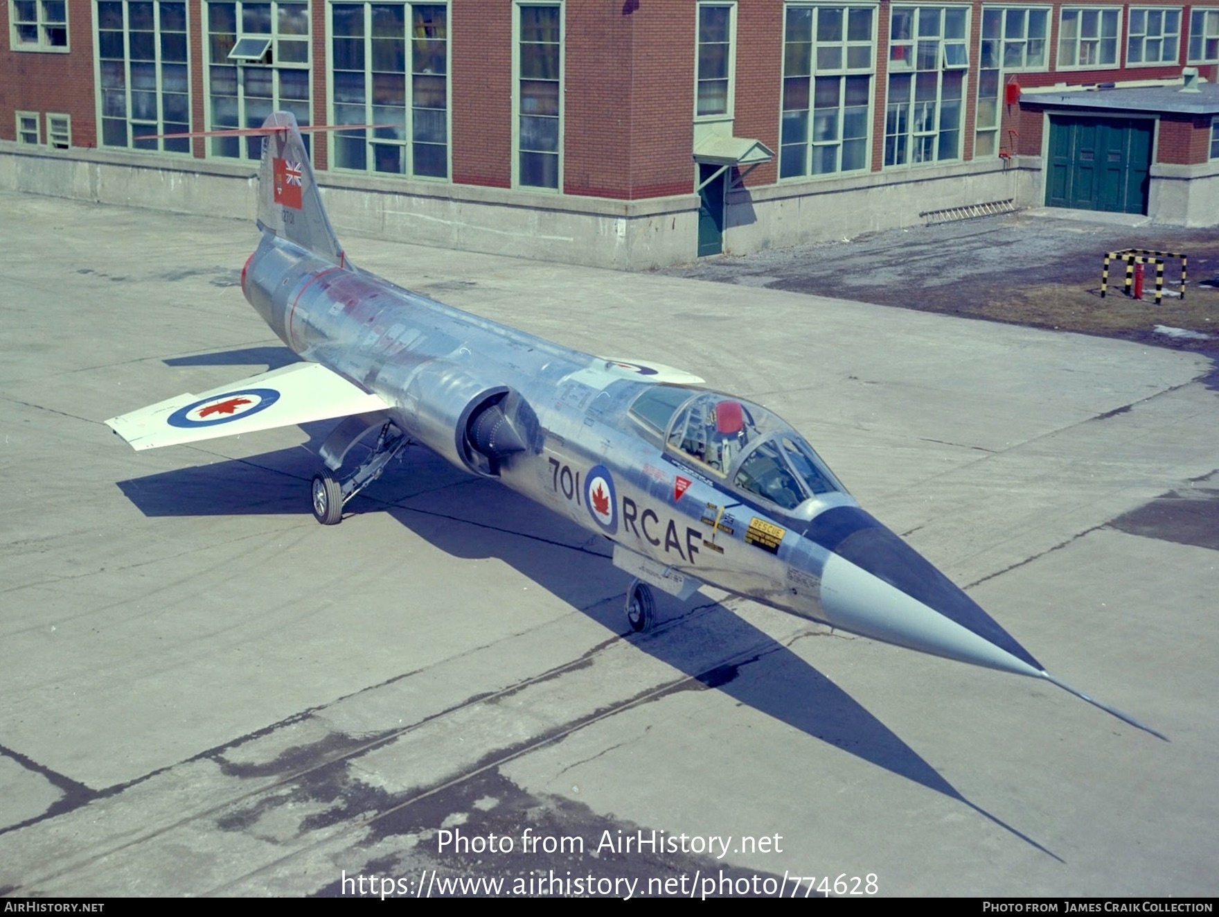 Aircraft Photo of 12701 | Canadair CF-104 Starfighter | Canada - Air Force | AirHistory.net #774628