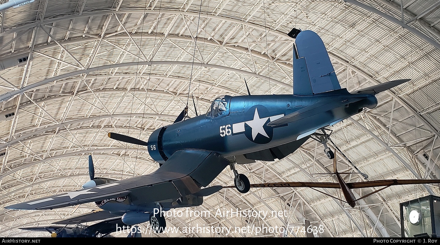 Aircraft Photo of 50375 | Vought F4U-1D Corsair | USA - Marines | AirHistory.net #774638