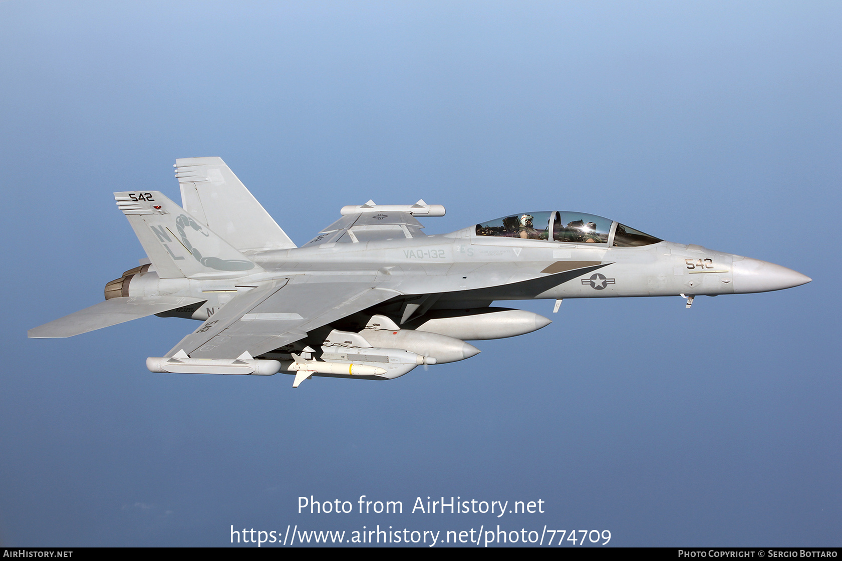 Aircraft Photo of 166896 | Boeing EA-18G Growler | USA - Navy | AirHistory.net #774709