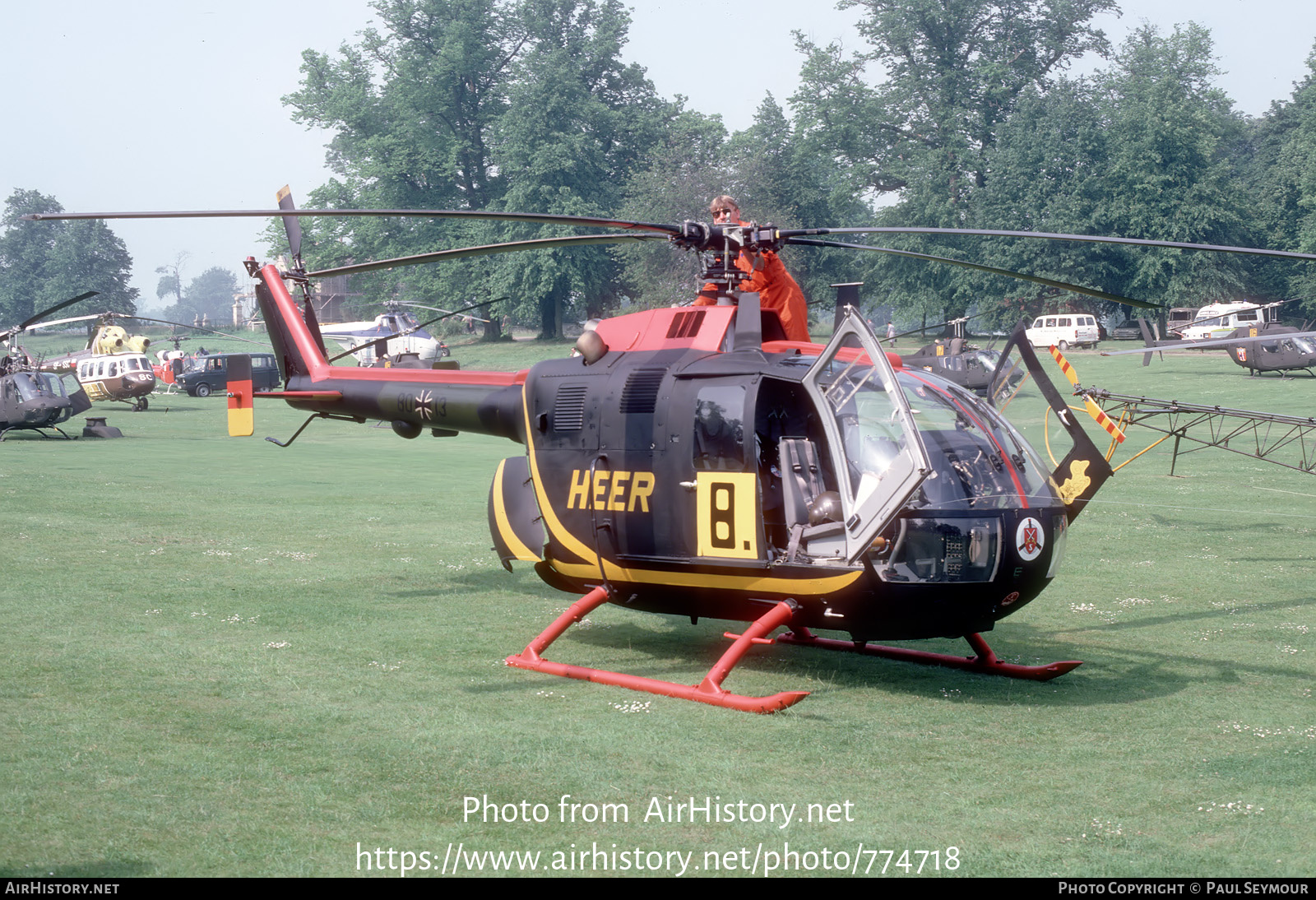 Aircraft Photo of 8013 | MBB BO-105M | Germany - Army | AirHistory.net #774718