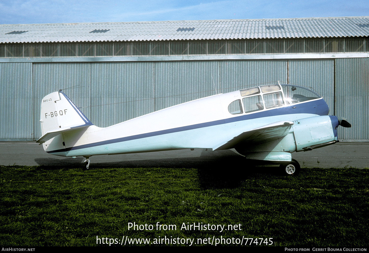 Aircraft Photo of F-BGQF | Aero 45 | AirHistory.net #774745