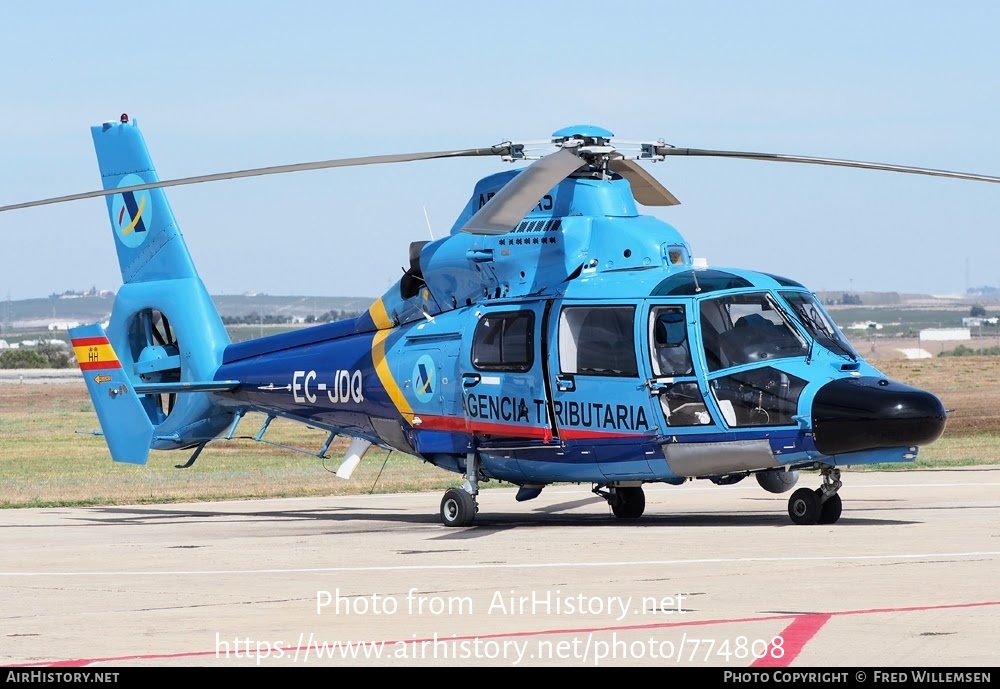 Aircraft Photo of EC-JDQ | Eurocopter AS-365N-3 Dauphin 2 | Agencia Tributaria | AirHistory.net #774808