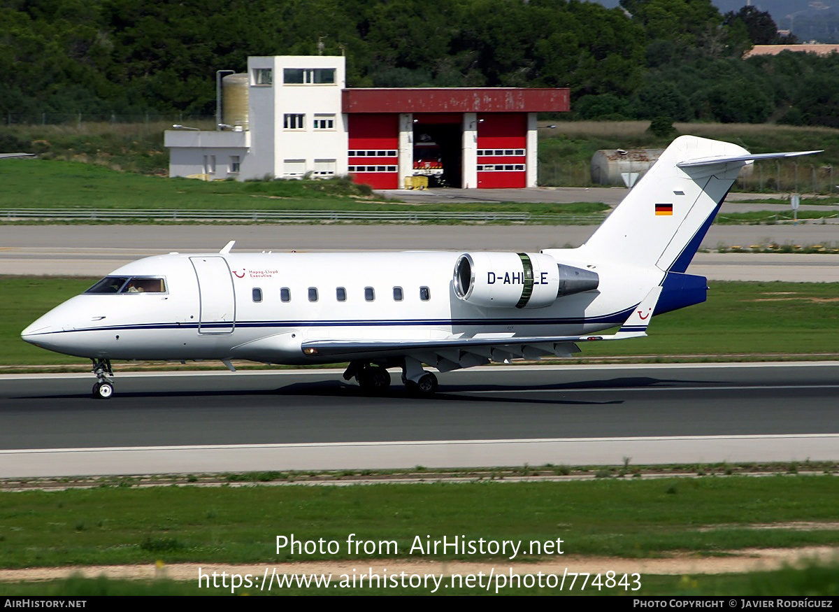 Aircraft Photo of D-AHLE | Bombardier Challenger 604 (CL-600-2B16) | Hapag-Lloyd Executive | AirHistory.net #774843