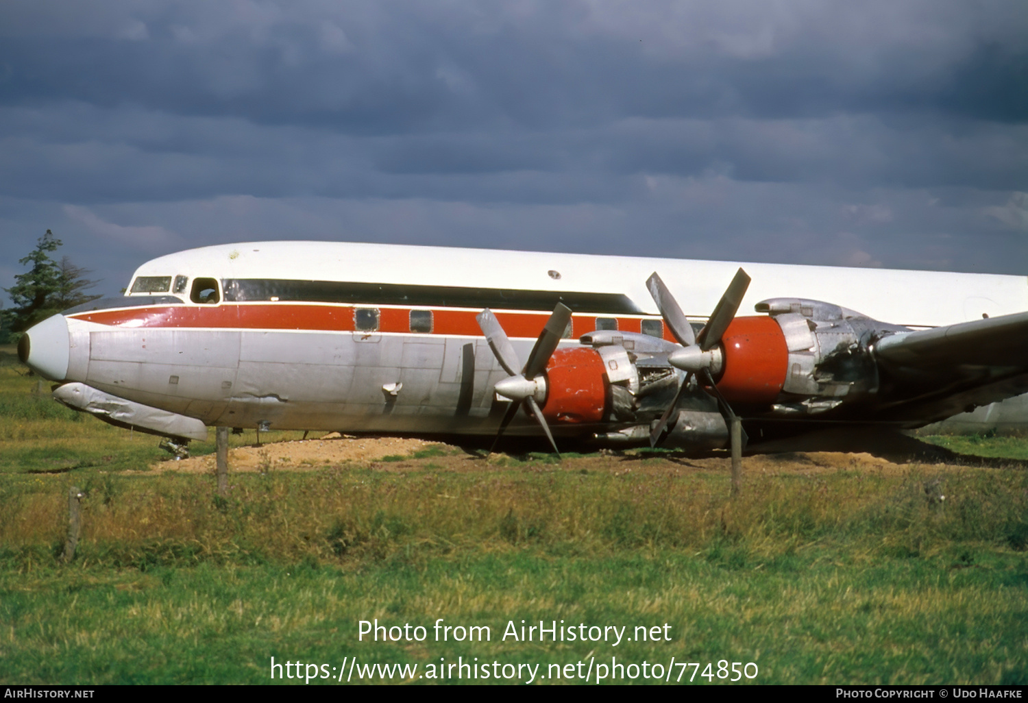 Aircraft Photo of OY-DMS | Douglas DC-7 | Conair of Scandinavia | AirHistory.net #774850