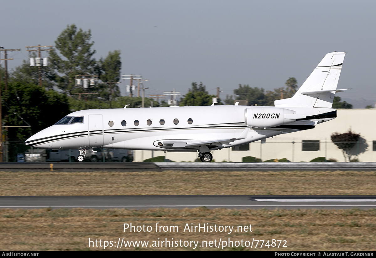 Aircraft Photo of N200GN | Israel Aircraft Industries Gulfstream G200 | AirHistory.net #774872