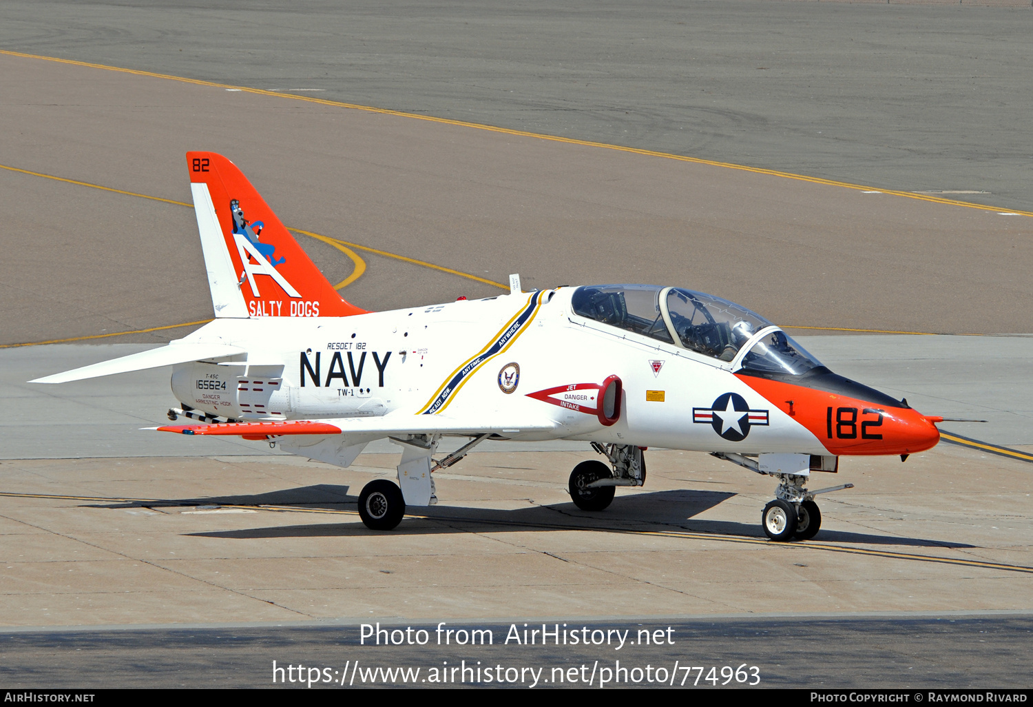 Aircraft Photo of 165624 | Boeing T-45C Goshawk | USA - Navy | AirHistory.net #774963