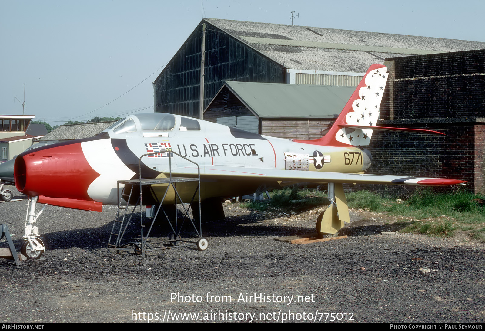 Aircraft Photo of 6771 | Republic F-84F Thunderstreak | USA - Air Force | AirHistory.net #775012