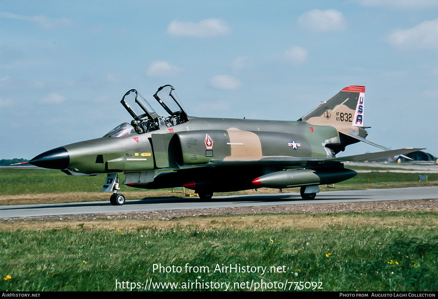 Aircraft Photo of 65-0832 / AF65-832 | McDonnell RF-4C Phantom II | USA - Air Force | AirHistory.net #775092