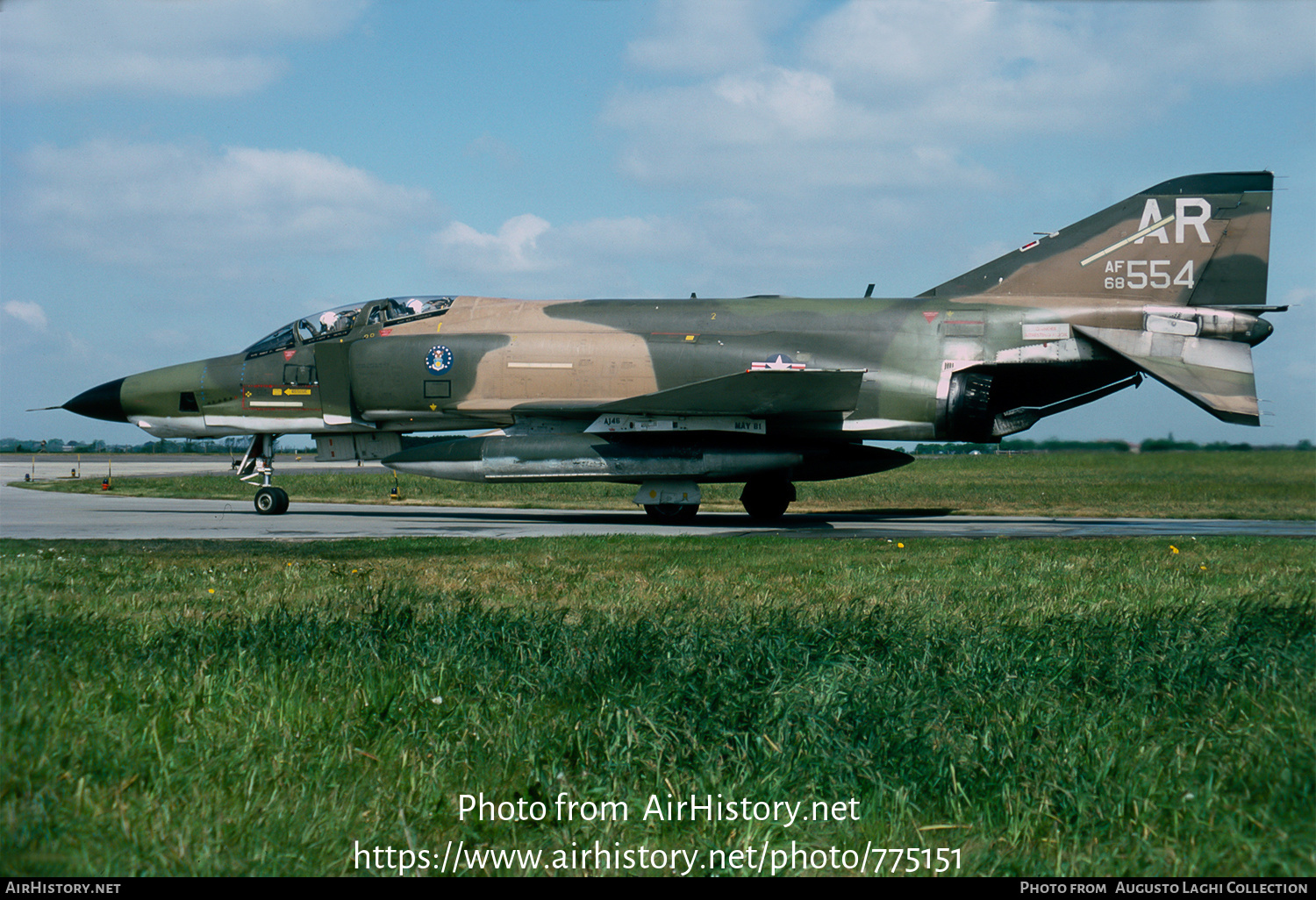 Aircraft Photo of 68-0554 / AF68-554 | McDonnell Douglas RF-4C Phantom II | USA - Air Force | AirHistory.net #775151