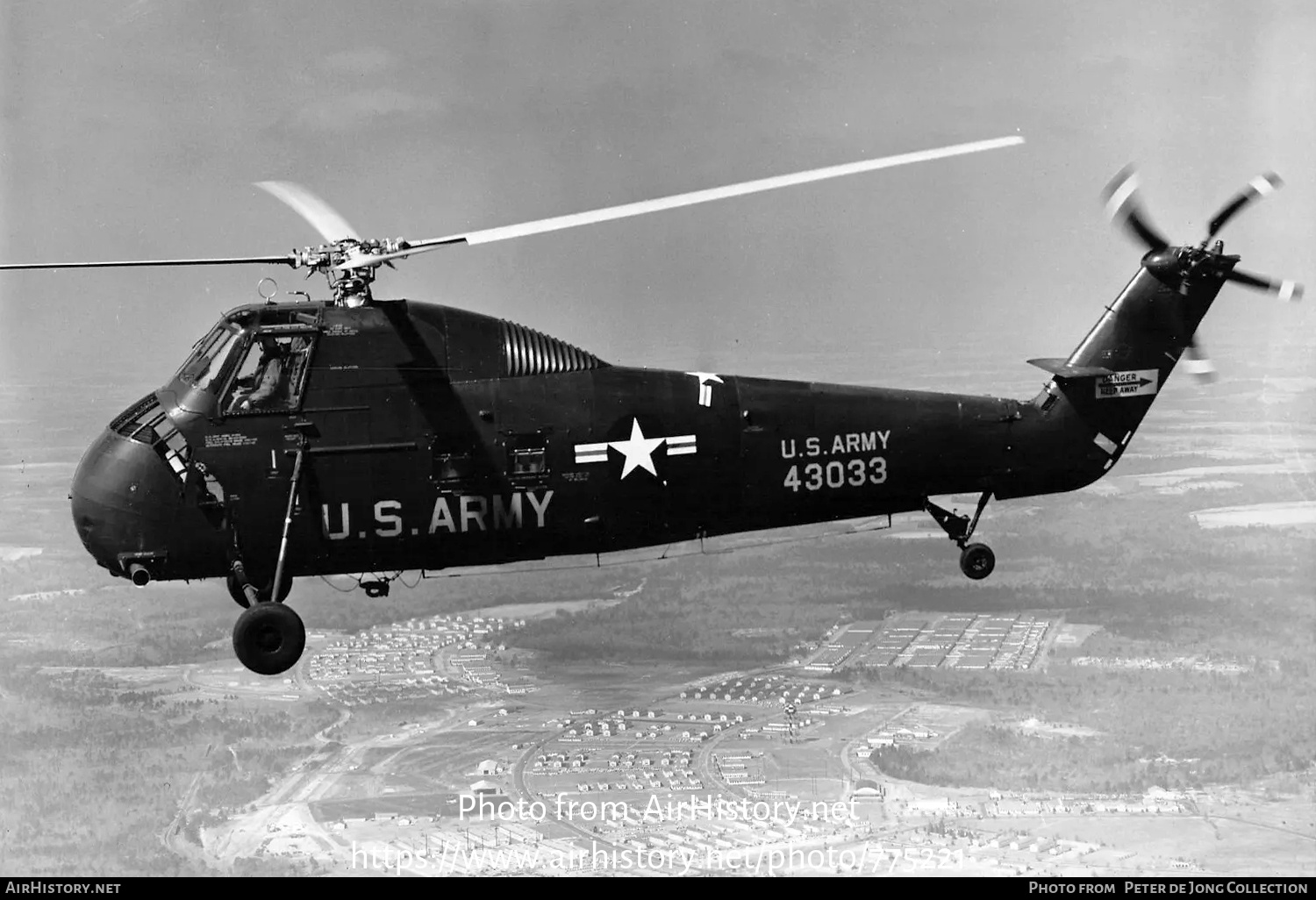 Aircraft Photo of 54-3033 / 43033 | Sikorsky H-34A Choctaw | USA - Army | AirHistory.net #775221