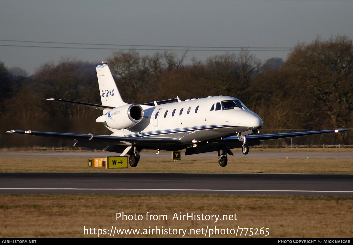 Aircraft Photo of G-IPAX | Cessna 560XL Citation Excel | Eurojet Aviation | AirHistory.net #775265