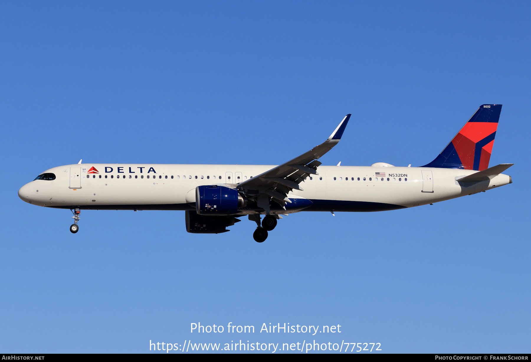 Aircraft Photo of N532DN | Airbus A321-271NX | Delta Air Lines | AirHistory.net #775272