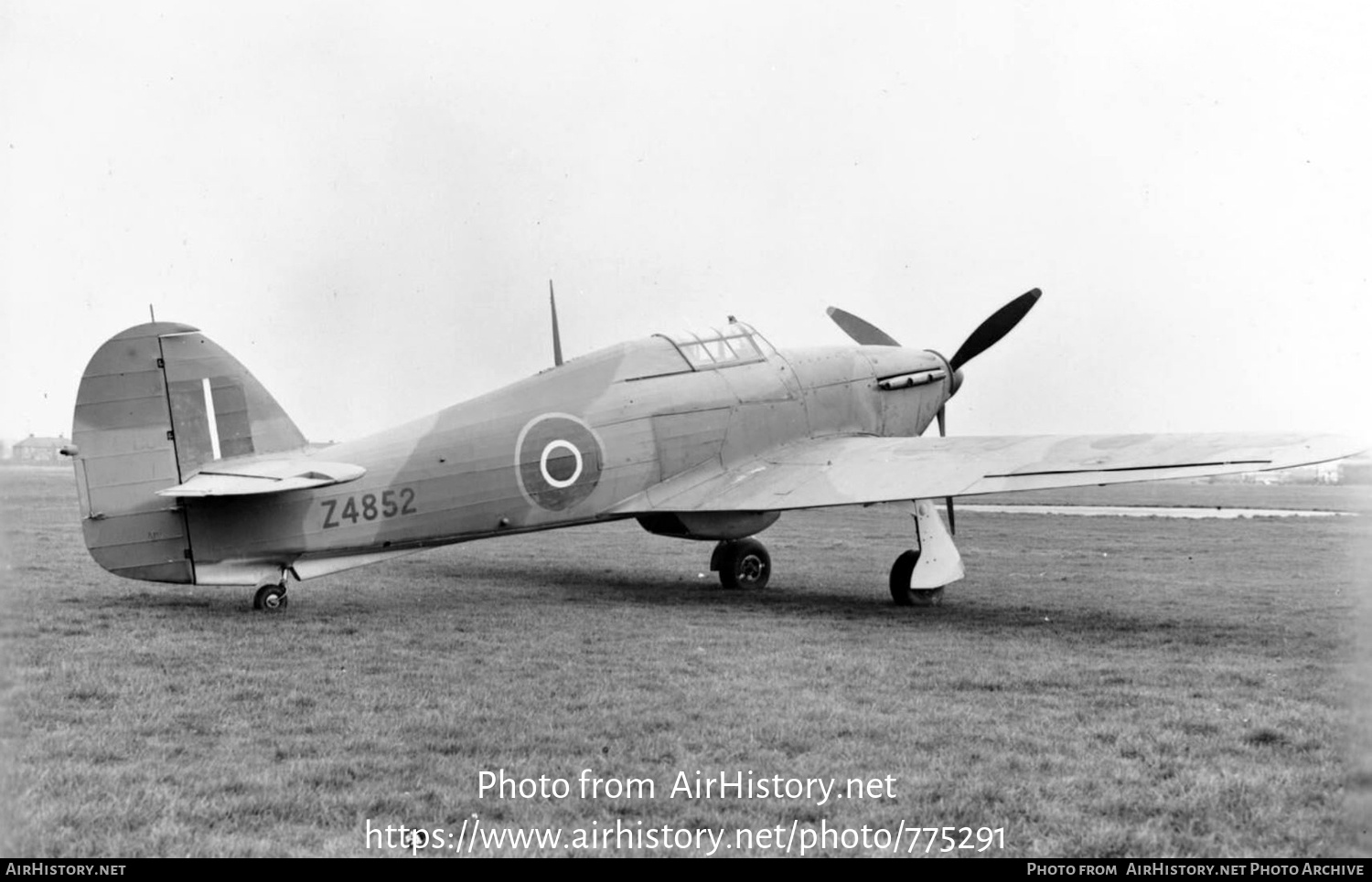 Aircraft Photo of Z4852 | Hawker Sea Hurricane Mk1A | UK - Navy | AirHistory.net #775291