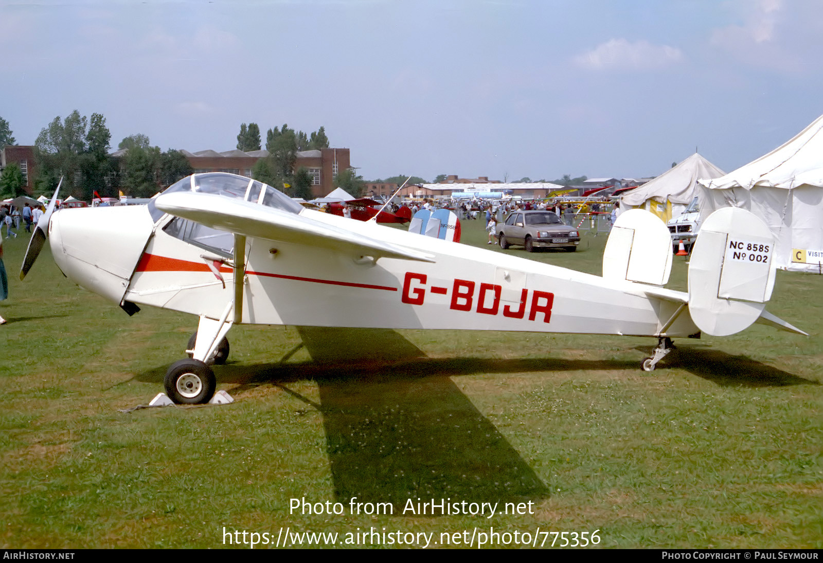 Aircraft Photo of G-BDJR | Nord NC.858S | AirHistory.net #775356