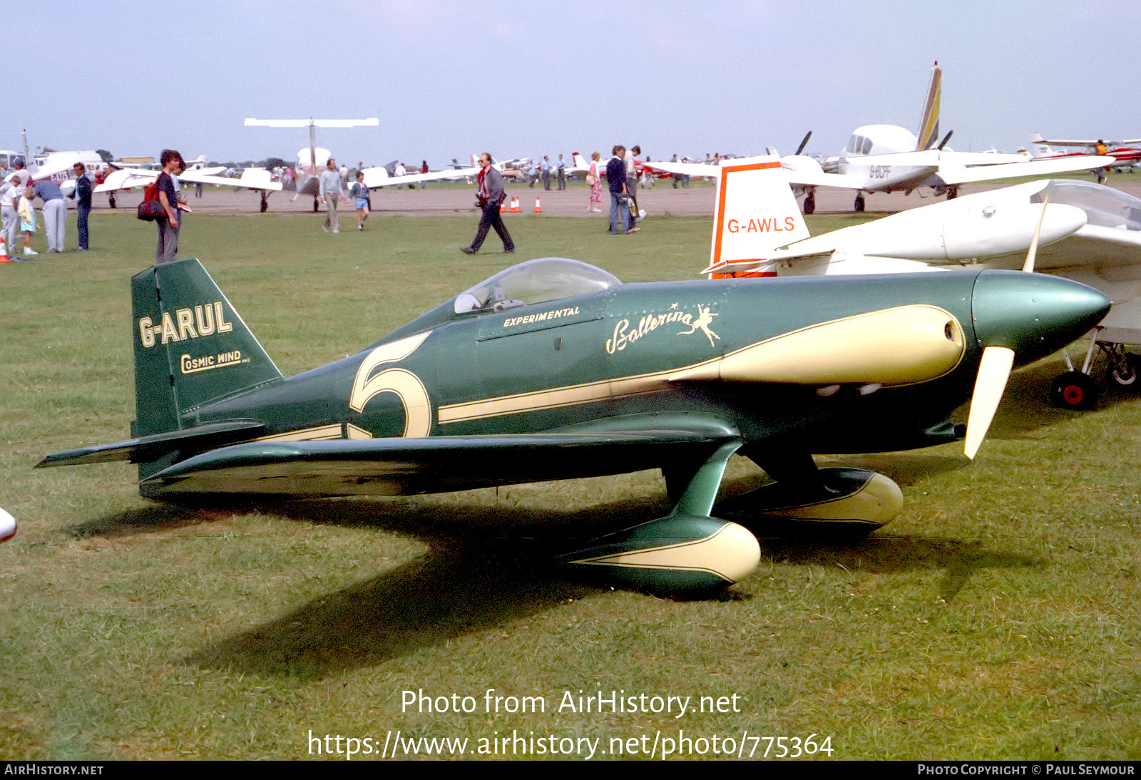 Aircraft Photo of G-ARUL | LeVier Cosmic Wind | AirHistory.net #775364