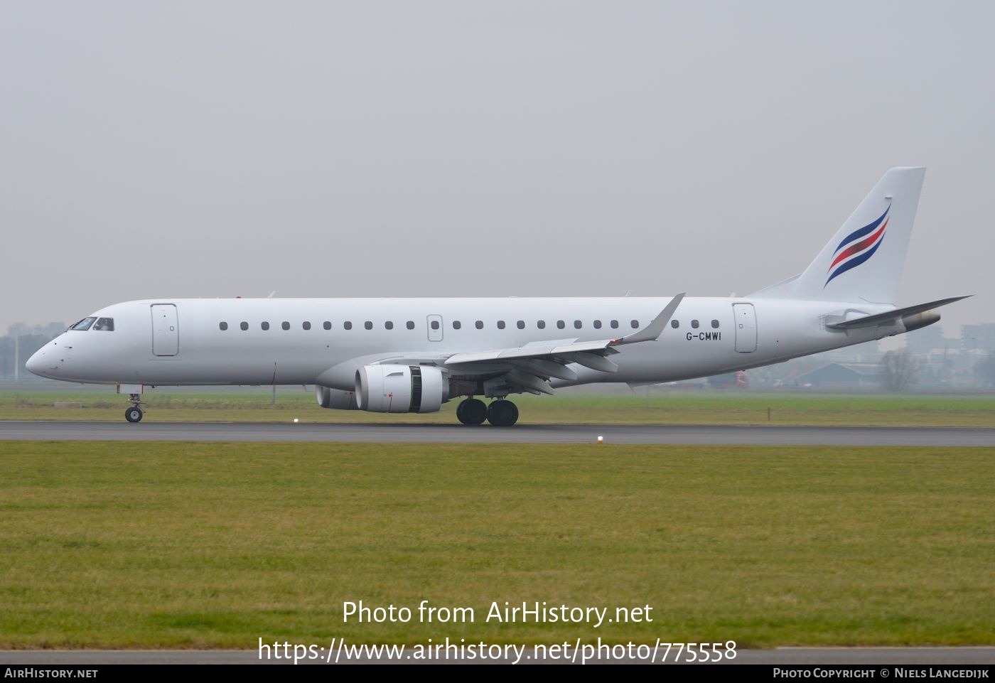 Aircraft Photo of G-CMWI | Embraer 190STD (ERJ-190-100STD) | Eastern Airways | AirHistory.net #775558