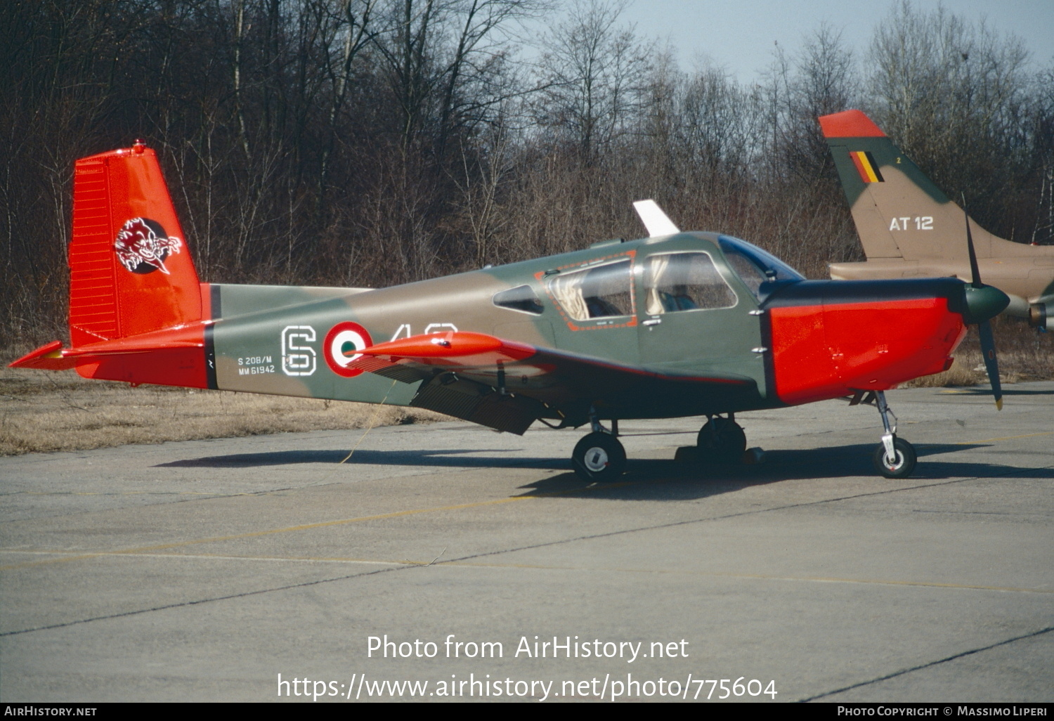 Aircraft Photo of MM61942 | SIAI-Marchetti S-208M | Italy - Air Force | AirHistory.net #775604