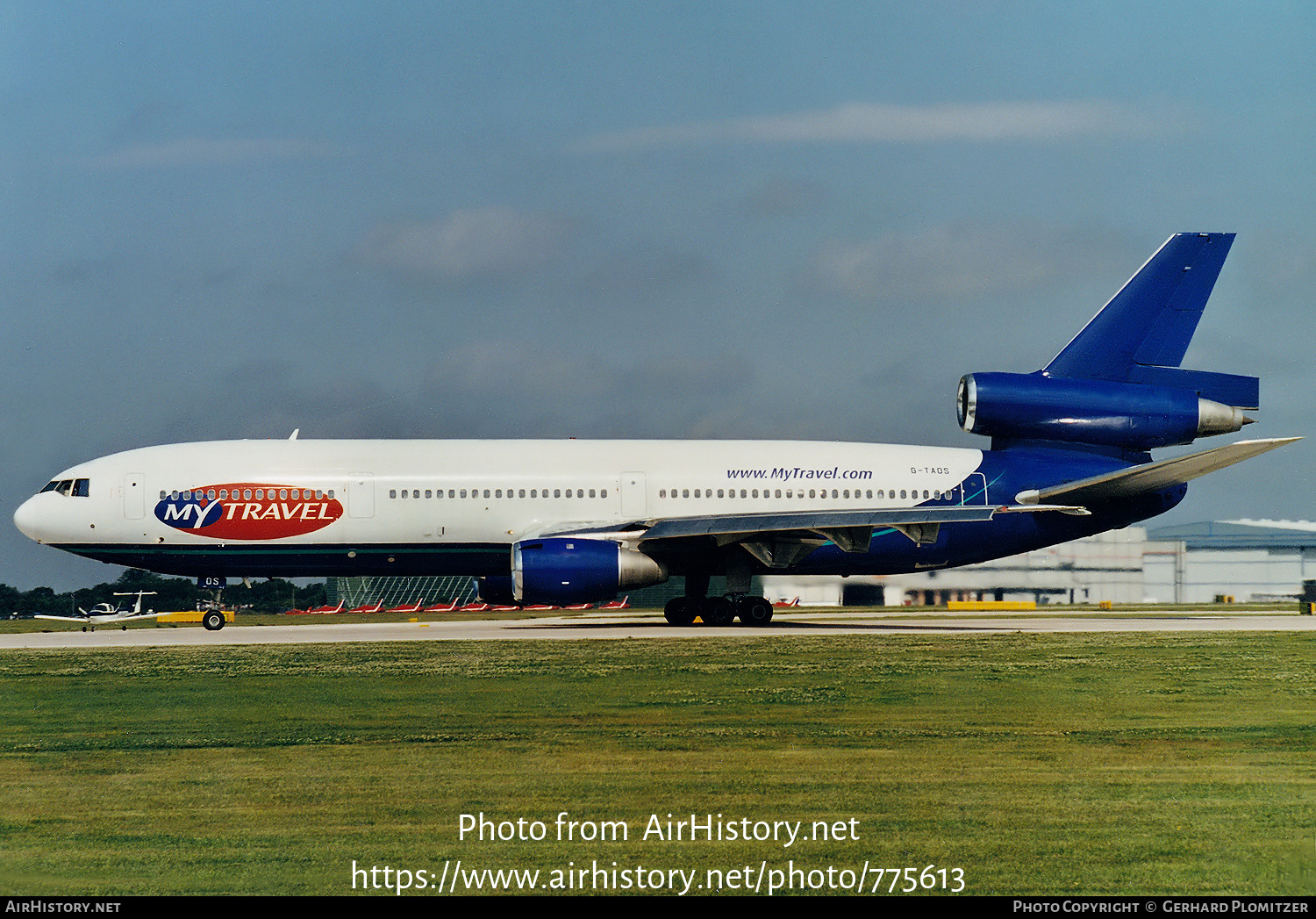 Aircraft Photo of G-TAOS | McDonnell Douglas DC-10-10 | MyTravel Airways | AirHistory.net #775613