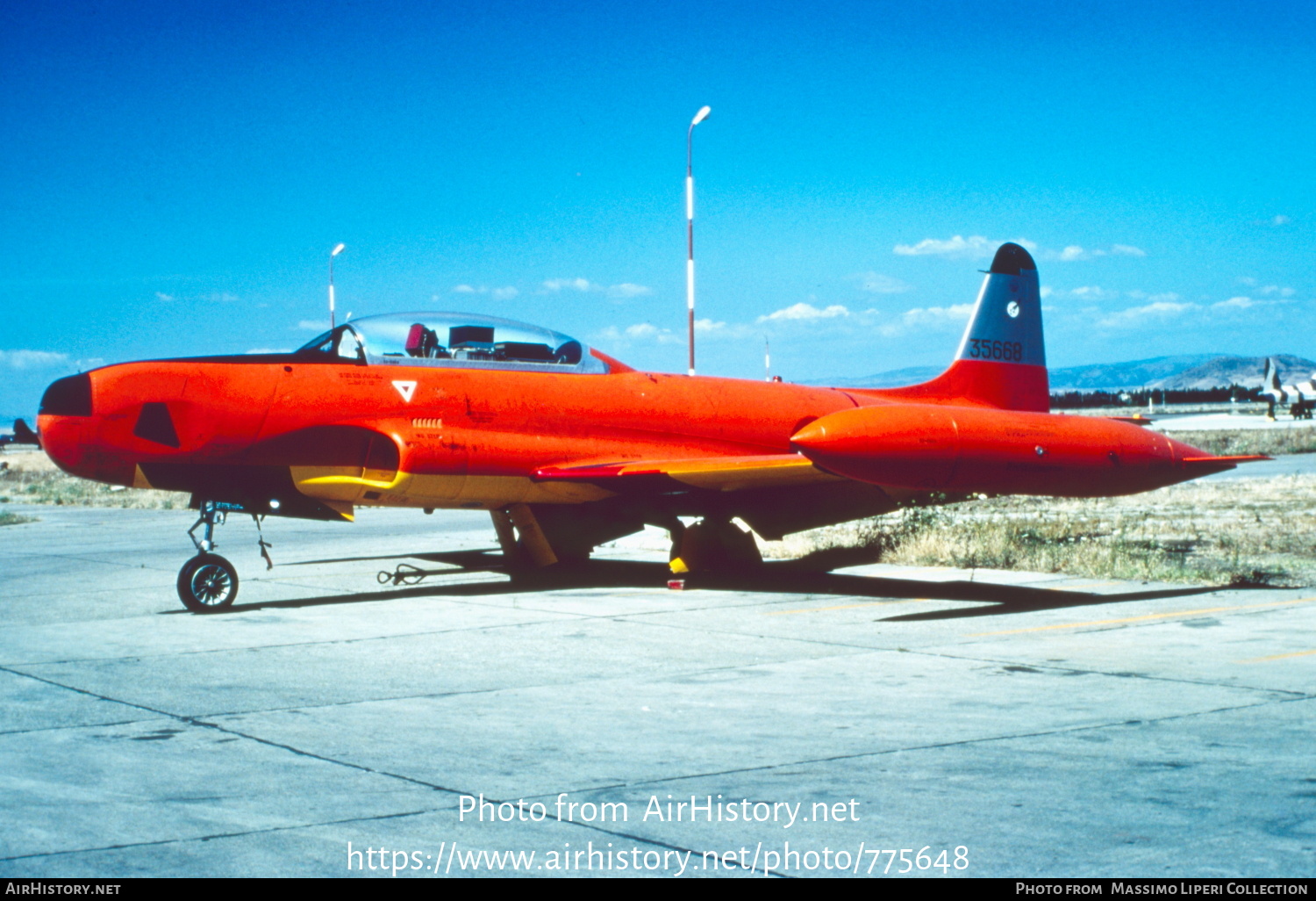 Aircraft Photo of 53-5668 / 35668 | Lockheed RT-33A | Italy - Air Force | AirHistory.net #775648