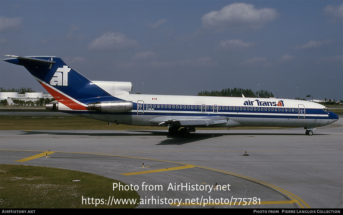 Aircraft Photo of C-GAAL | Boeing 727-233/Adv | Air Transat | AirHistory.net #775781