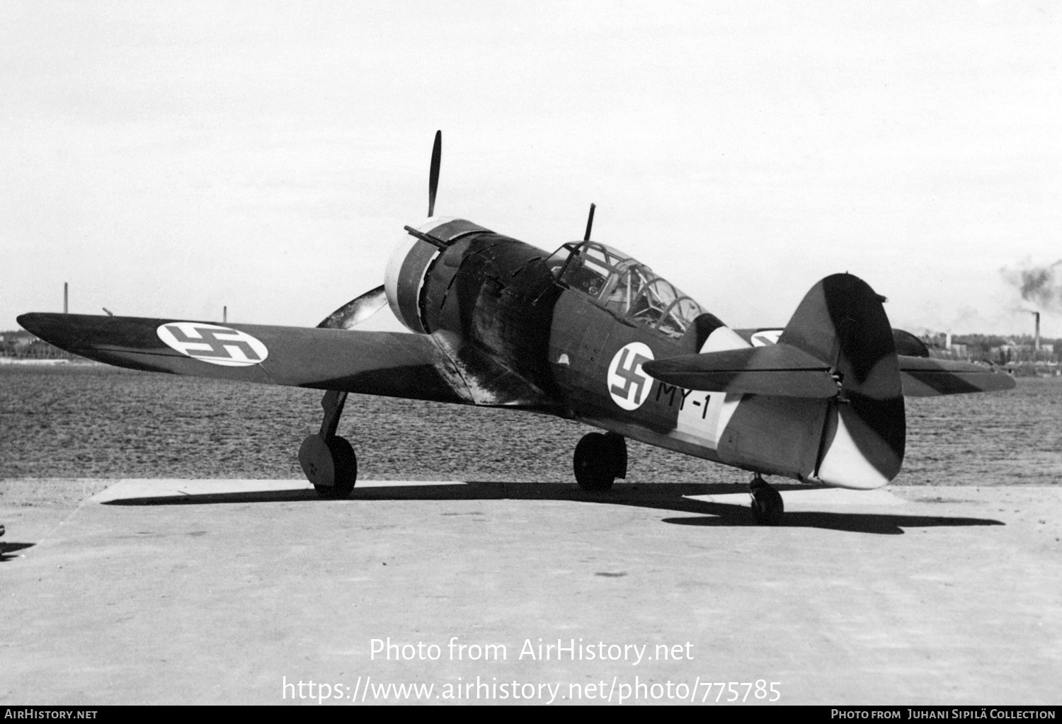 Aircraft Photo of MY-1 | VL Myrsky I | Finland - Air Force | AirHistory.net #775785