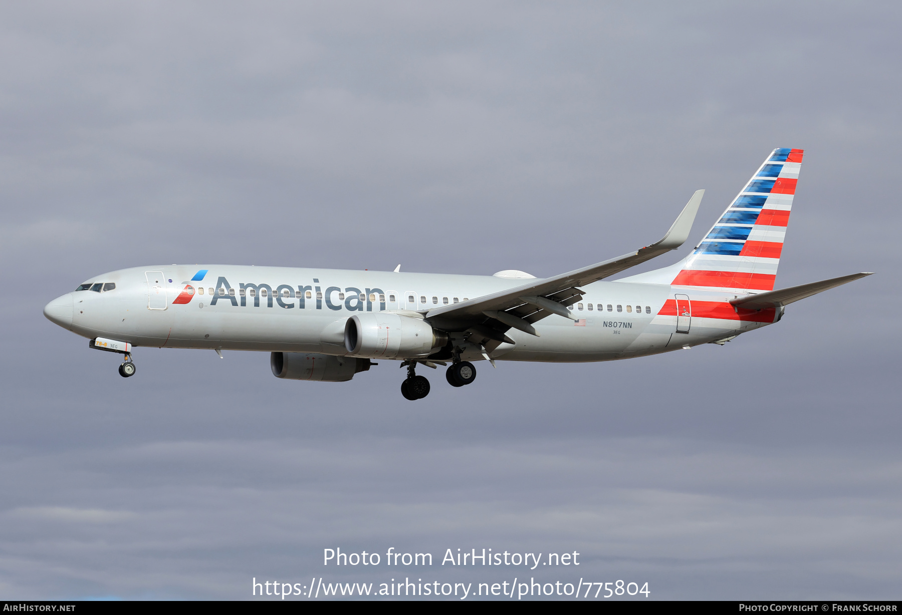 Aircraft Photo of N807NN | Boeing 737-823 | American Airlines | AirHistory.net #775804