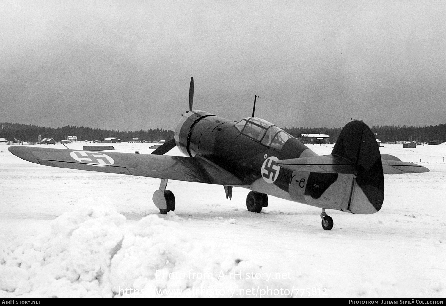 Aircraft Photo of MY-6 | VL Myrsky II | Finland - Air Force | AirHistory.net #775812