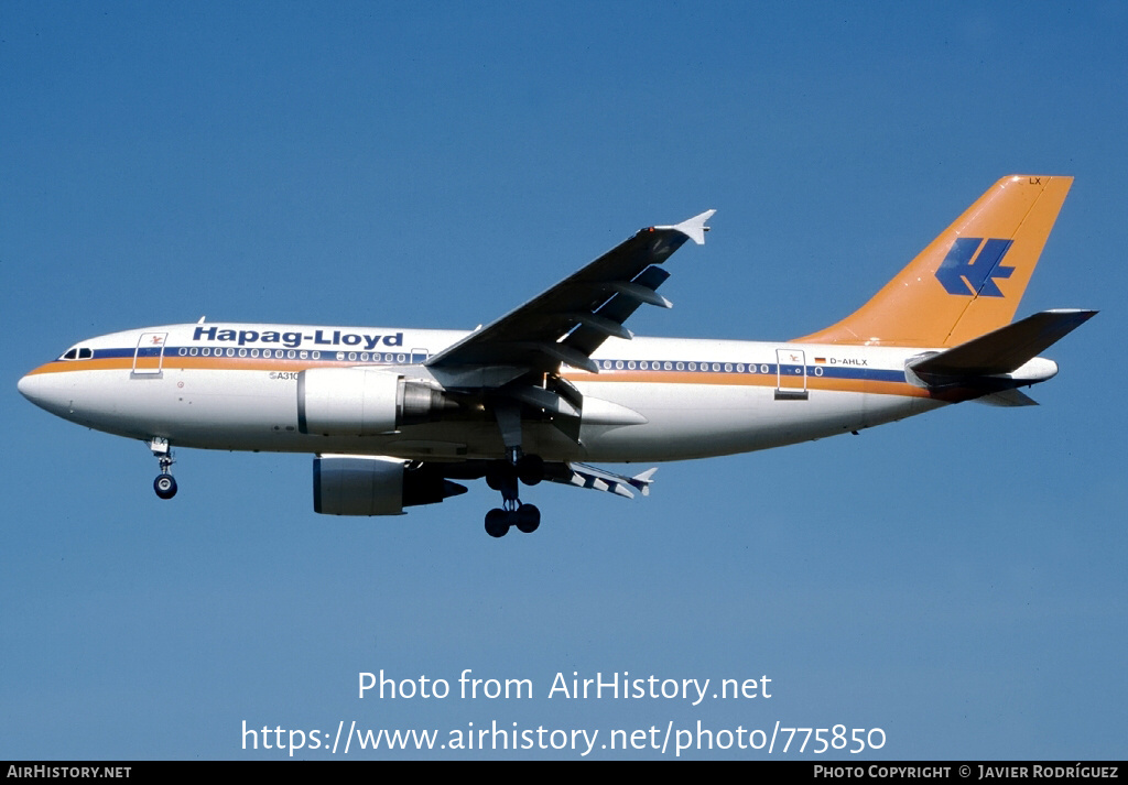 Aircraft Photo of D-AHLX | Airbus A310-204 | Hapag-Lloyd | AirHistory.net #775850