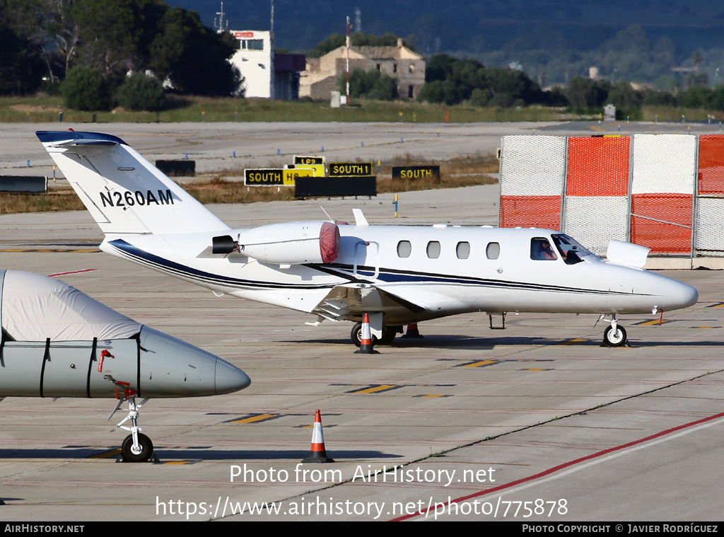 Aircraft Photo of N260AM | Cessna 525 CitationJet | AirHistory.net #775878