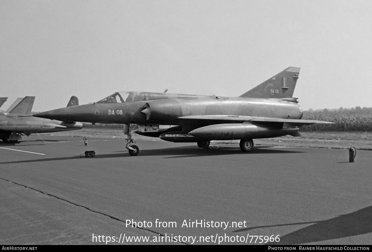 Aircraft Photo of BA08 | Dassault Mirage 5BA | Belgium - Air Force | AirHistory.net #775966