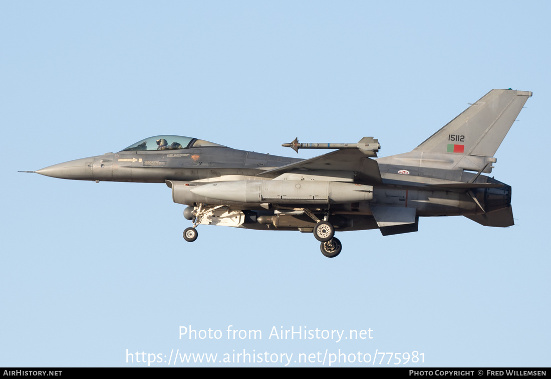 Aircraft Photo of 15112 | Lockheed F-16AM Fighting Falcon | Portugal - Air Force | AirHistory.net #775981