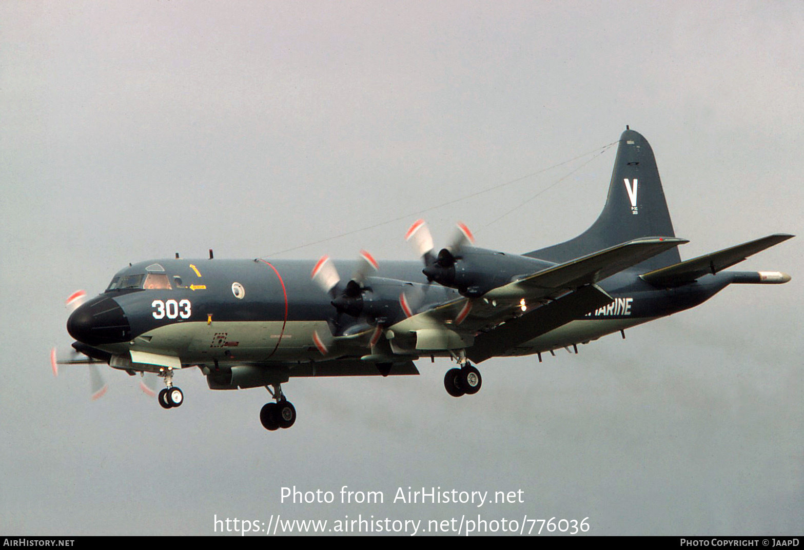 Aircraft Photo of 303 | Lockheed P-3C Orion | Netherlands - Navy | AirHistory.net #776036