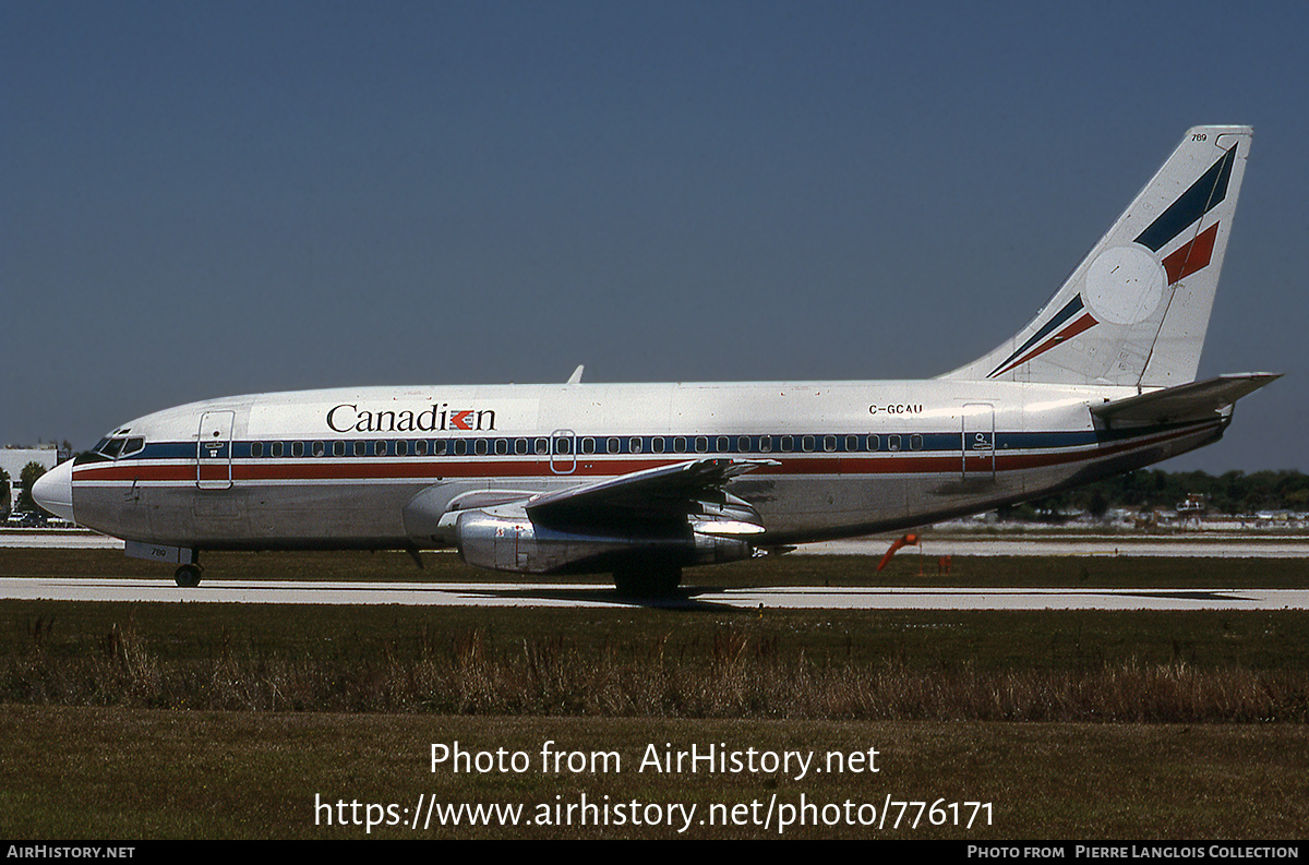 Aircraft Photo of C-GCAU | Boeing 737-204/Adv | Canadian Airlines | AirHistory.net #776171