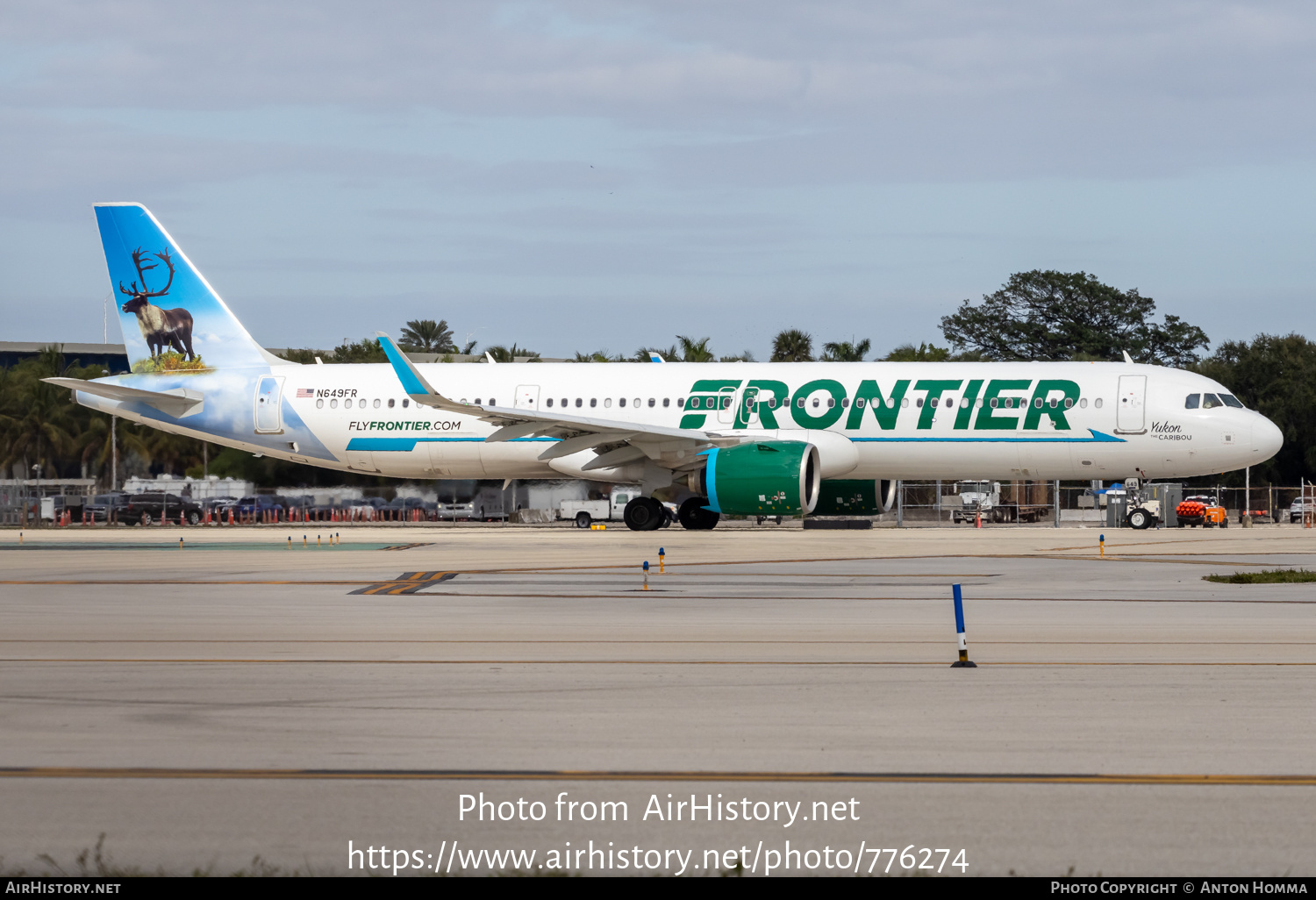 Aircraft Photo of N649FR | Airbus A321-271NX | Frontier Airlines | AirHistory.net #776274